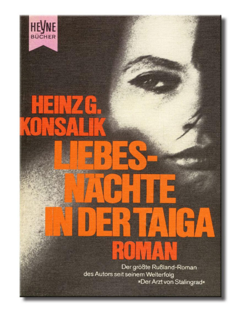 Liebesnachte in der Taiga German Edition Heinz Konsalik Kitap Kapağı