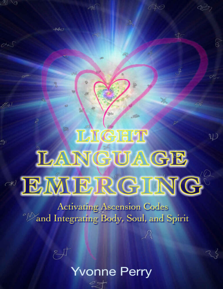 Light Language Emerging Yvonne M Perry Kitap Kapağı