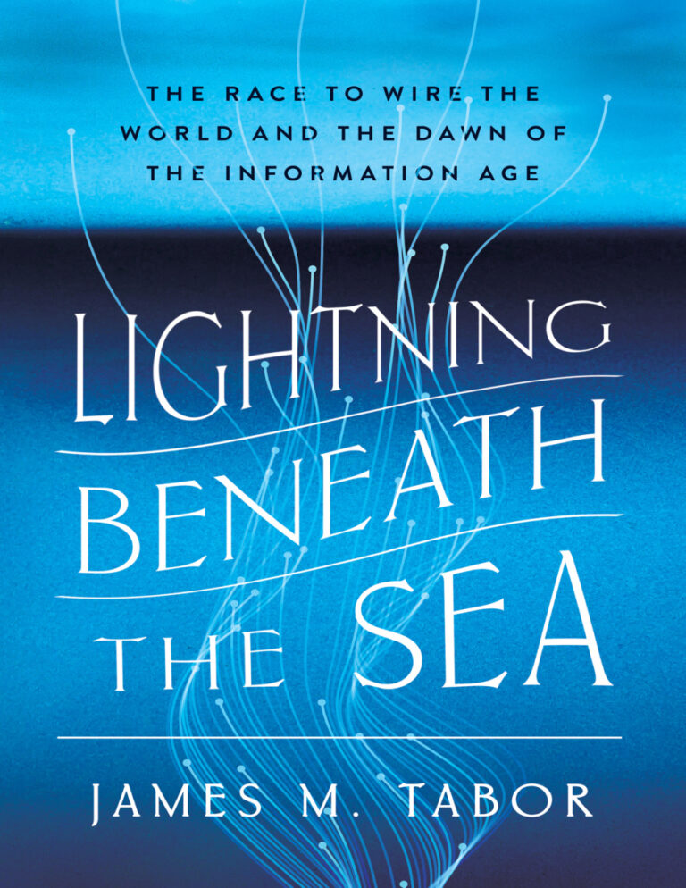 Lightning Beneath the Sea James M Tabor Kitap Kapağı