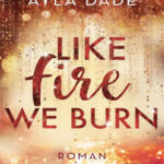 Like fire we burn Ayla Dade Kitap Kapağı