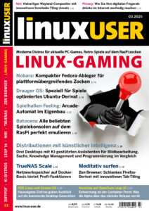 LinuxUser Marz 2025 GER LinuxUser Kitap Kapağı