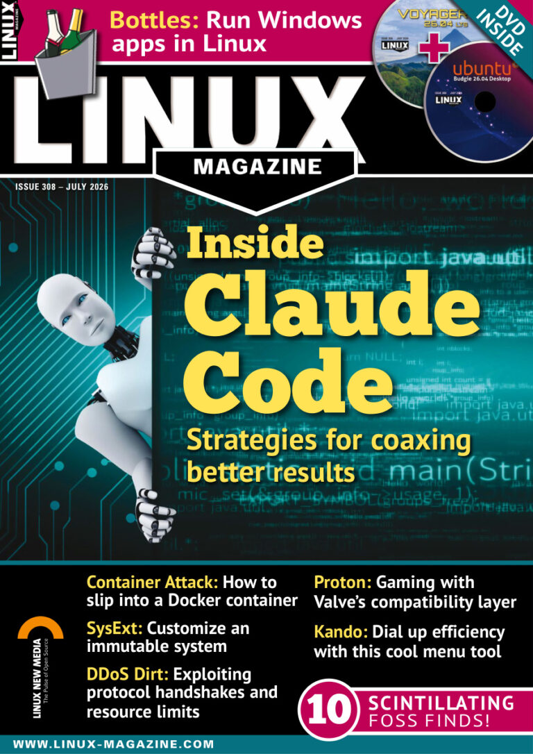 Linux Magazine USA Issue 308 July 2026 Linux Magazine USA Kitap Kapağı