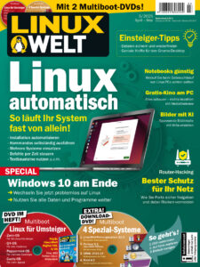 Linux Welt AprilMai 2025 GER Linux Welt Kitap Kapağı