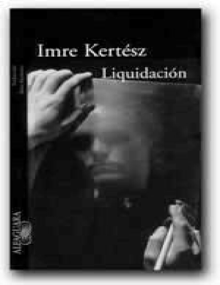Liquidacion Imre Kertesz Kitap Kapağı