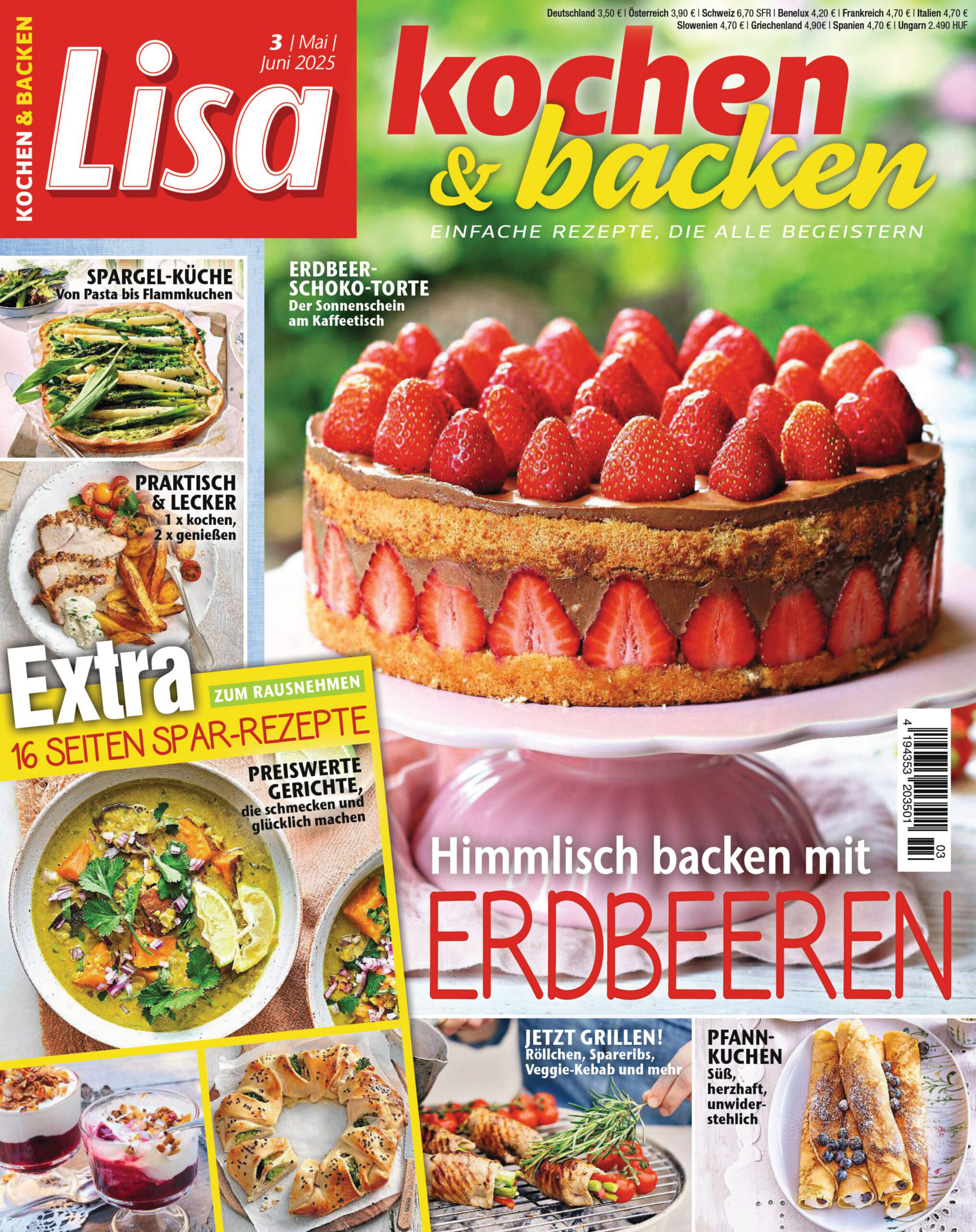 Lisa Kochen & Backen - Mai/Juni 2025 PDF Download