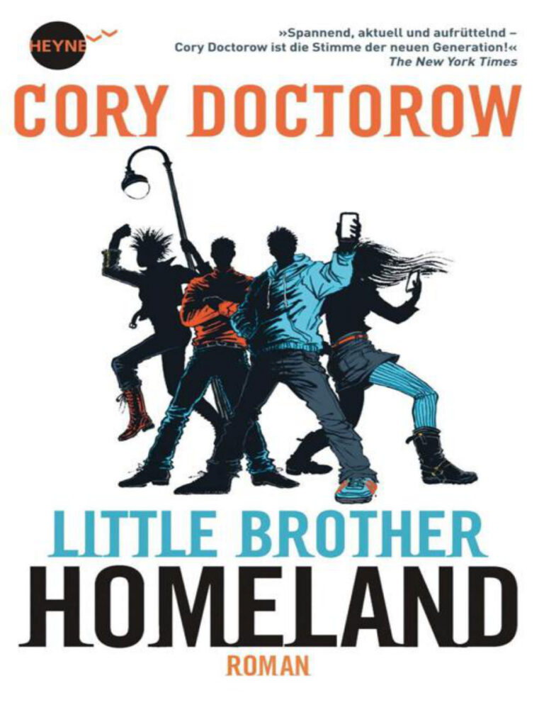 Little Brother Homeland German Edition Cory Doctorow Kitap Kapağı