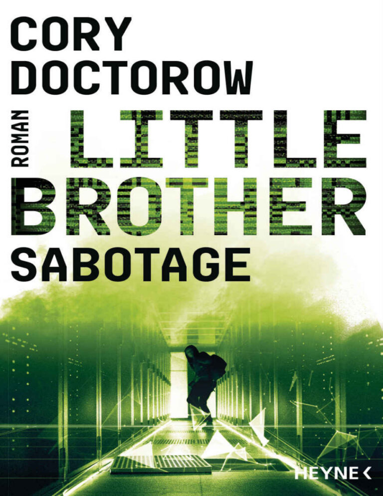 Little Brother Sabotage German Edition Cory Doctorow Kitap Kapağı