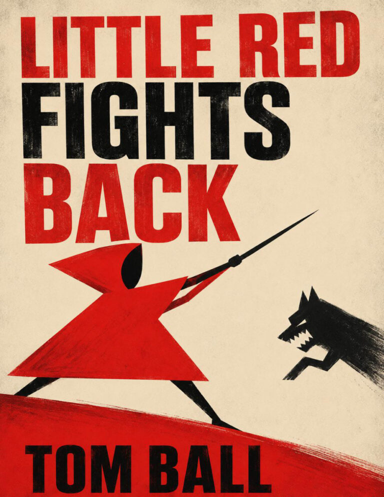 Little Red Fights Back Tom Ball Kitap Kapağı