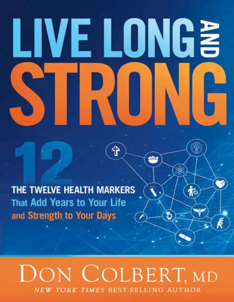 Live Long and Strong Don Colbert Kitap Kapağı