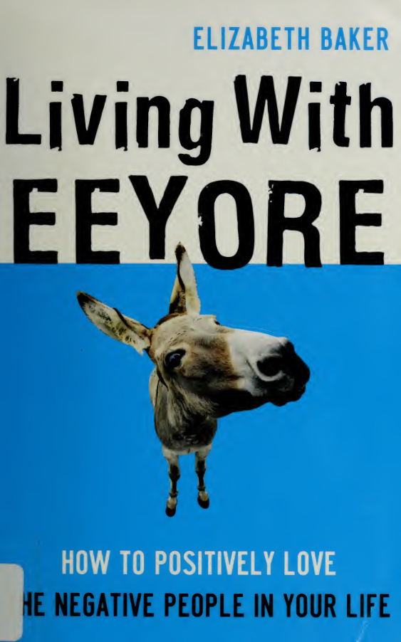 Living With Eeyore Elizabeth Baker Kitap Kapağı