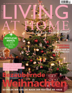 Living at Home Dezember 2024 GER Living at Home Kitap Kapağı