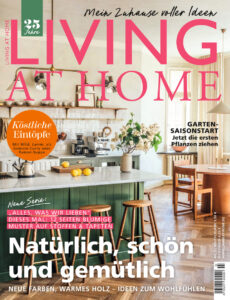 Living at Home Marz 2025 GER Living at Home Kitap Kapağı