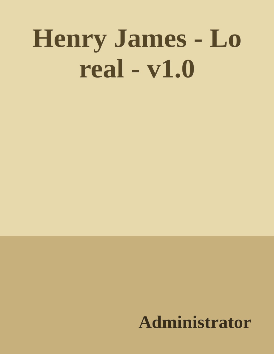 Lo real PDF Download