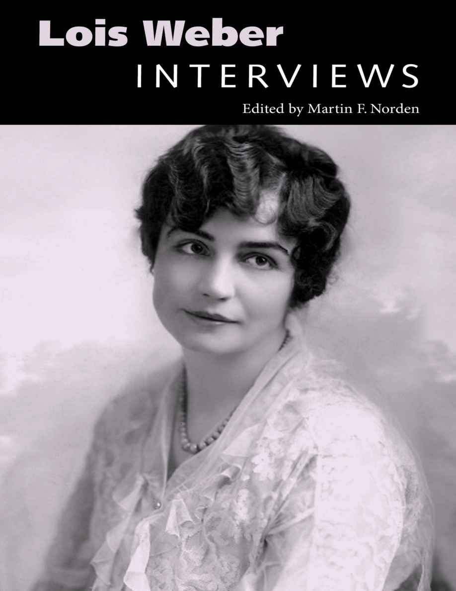 Lois Weber Interviews Martin F Norden Kitap Kapağı