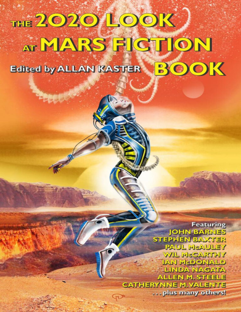 Look at Mars Fiction Book Allan Kaster Kitap Kapağı