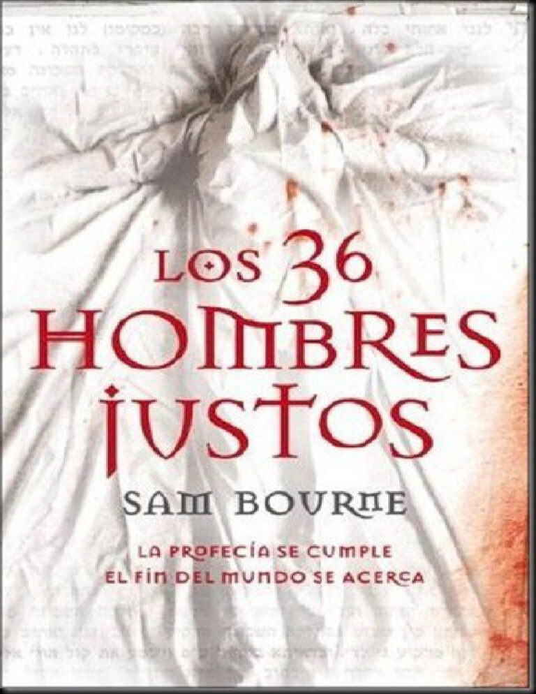 Los 36 hombre justos Spanish Bourne Sam Kitap Kapağı