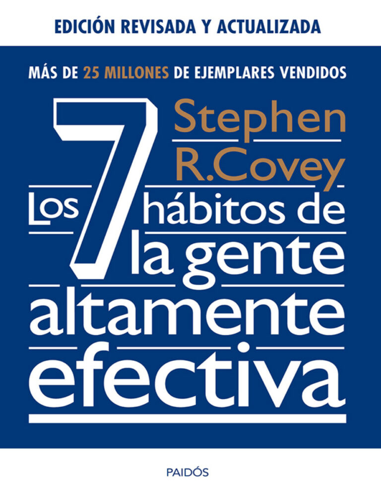 Los 7 habitos de la gente altamente efectiva Spanish Edition Stephen R Covey Kitap Kapağı