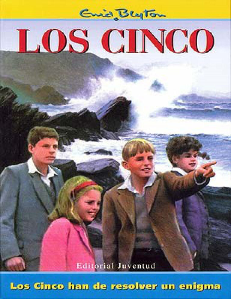 Los Cinco han de resolver un enigma Spanish Blyton Enid Kitap Kapağı