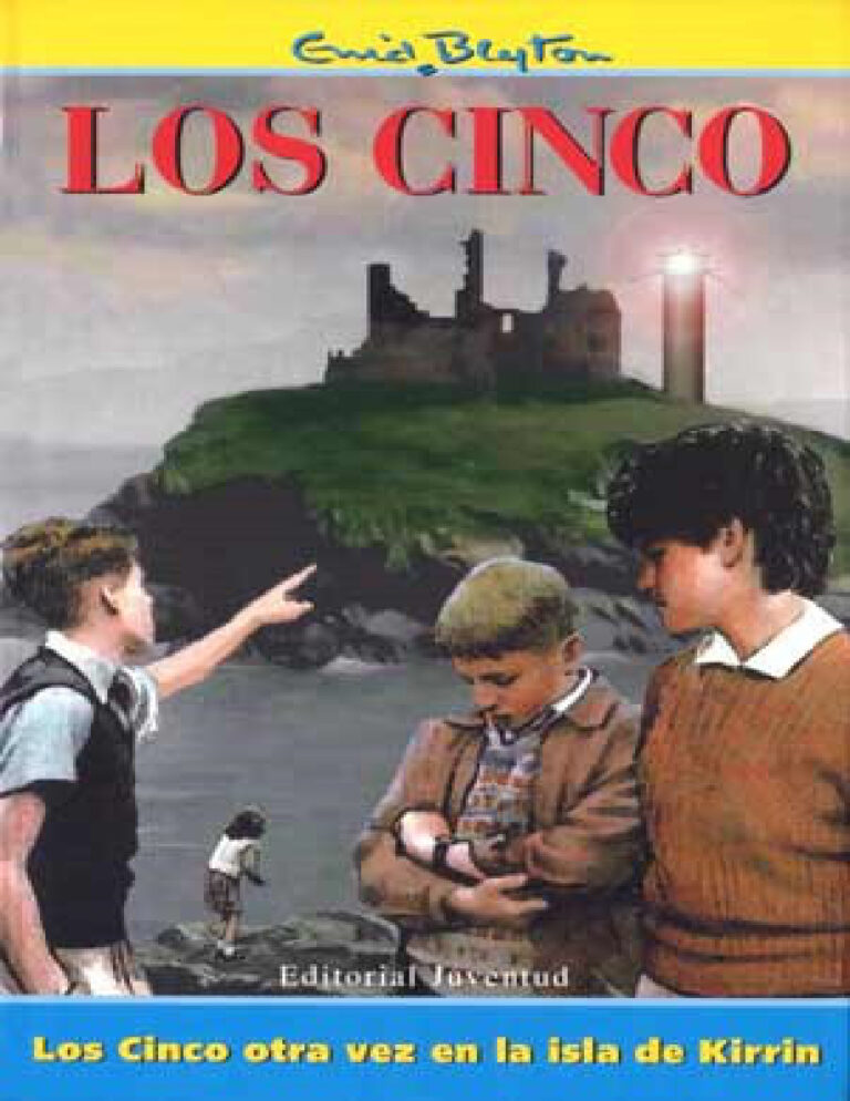 Los Cinco otra vez en la isla Kirrin Spanish Blyton Enid Kitap Kapağı