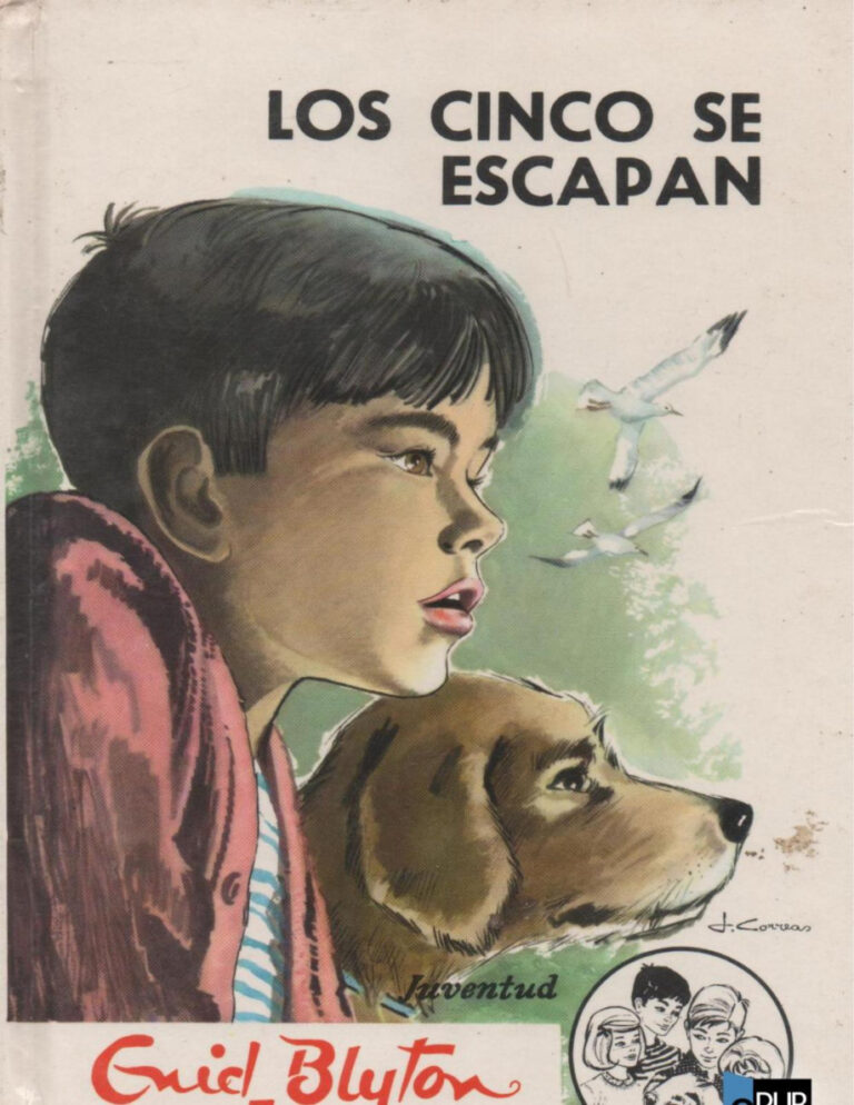 Los Cinco se escapan Spanish Blyton Enid Kitap Kapağı