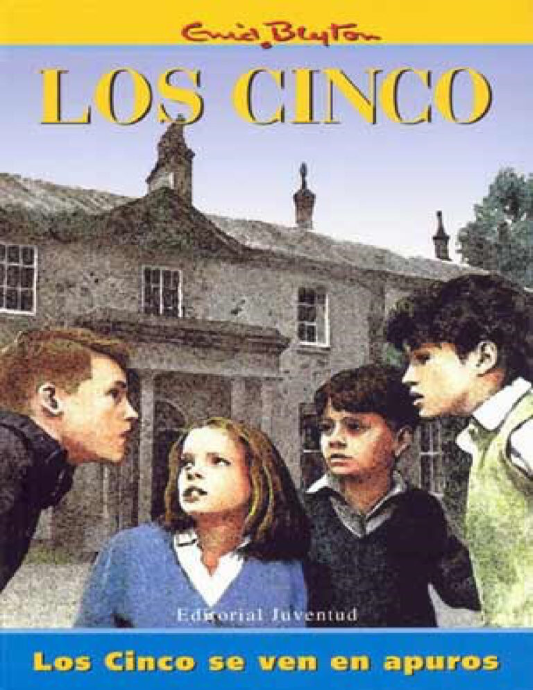 Los Cinco se ven en apuros Spanish Blyton Enid Kitap Kapağı