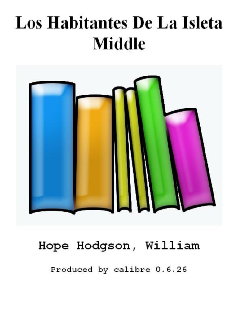 Los Habitantes De La Isleta Middle Spanish William Hope Hodgson Kitap Kapağı