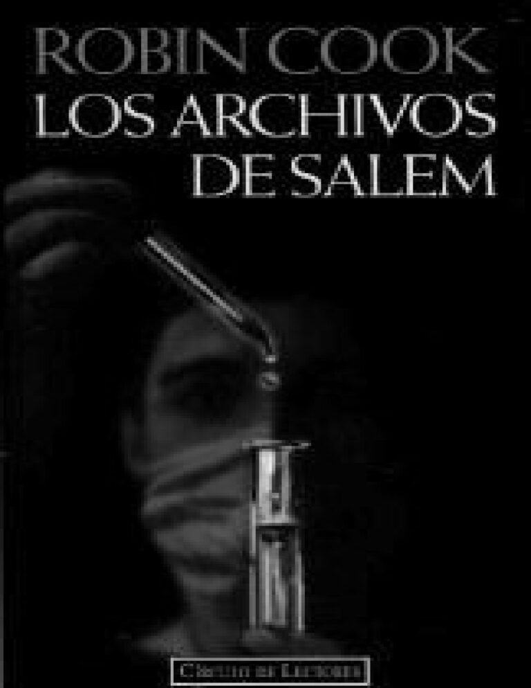 Los archivos de Salem Spanish Robin Cook Kitap Kapağı
