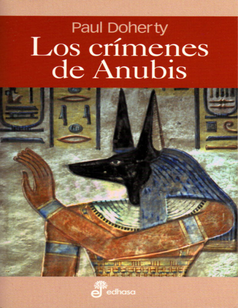 Los crimenes de Anubis Doherty Paul Kitap Kapağı