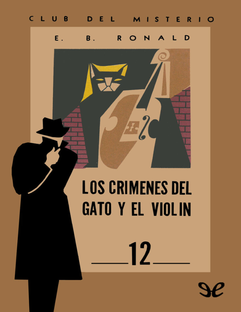 Los crimenes del gato y el violin E B Ronald Kitap Kapağı
