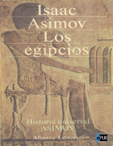 Los egipcios Isaac Asimov Kitap Kapağı