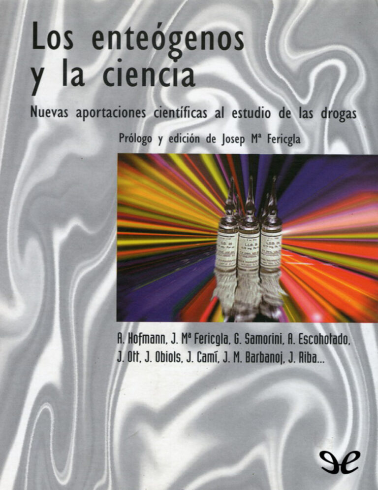 Los enteogenos y la ciencia AA VV Kitap Kapağı