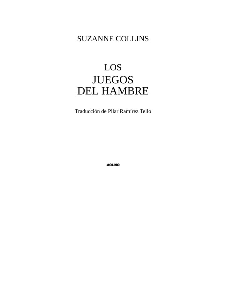 Los juegos del hambre Collins Suzanne Kitap Kapağı
