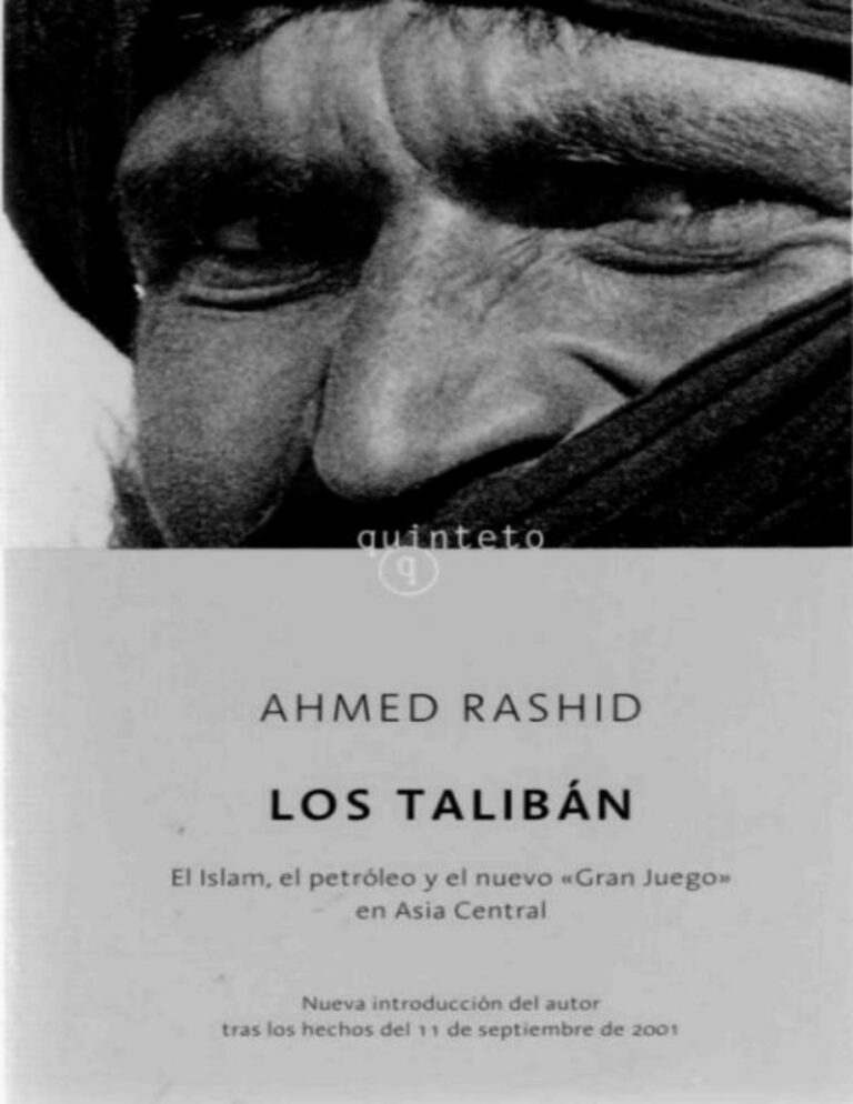 Los taliban Ahmed Rashid Kitap Kapağı