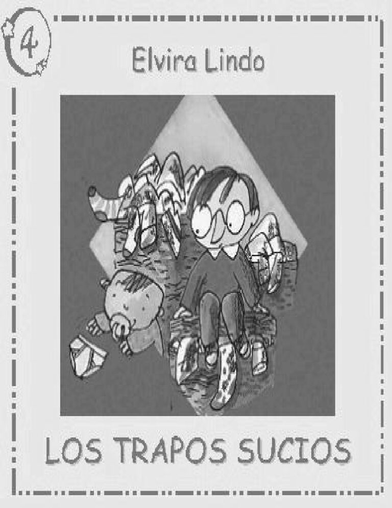Los trapos sucios Elvira Lindo Kitap Kapağı