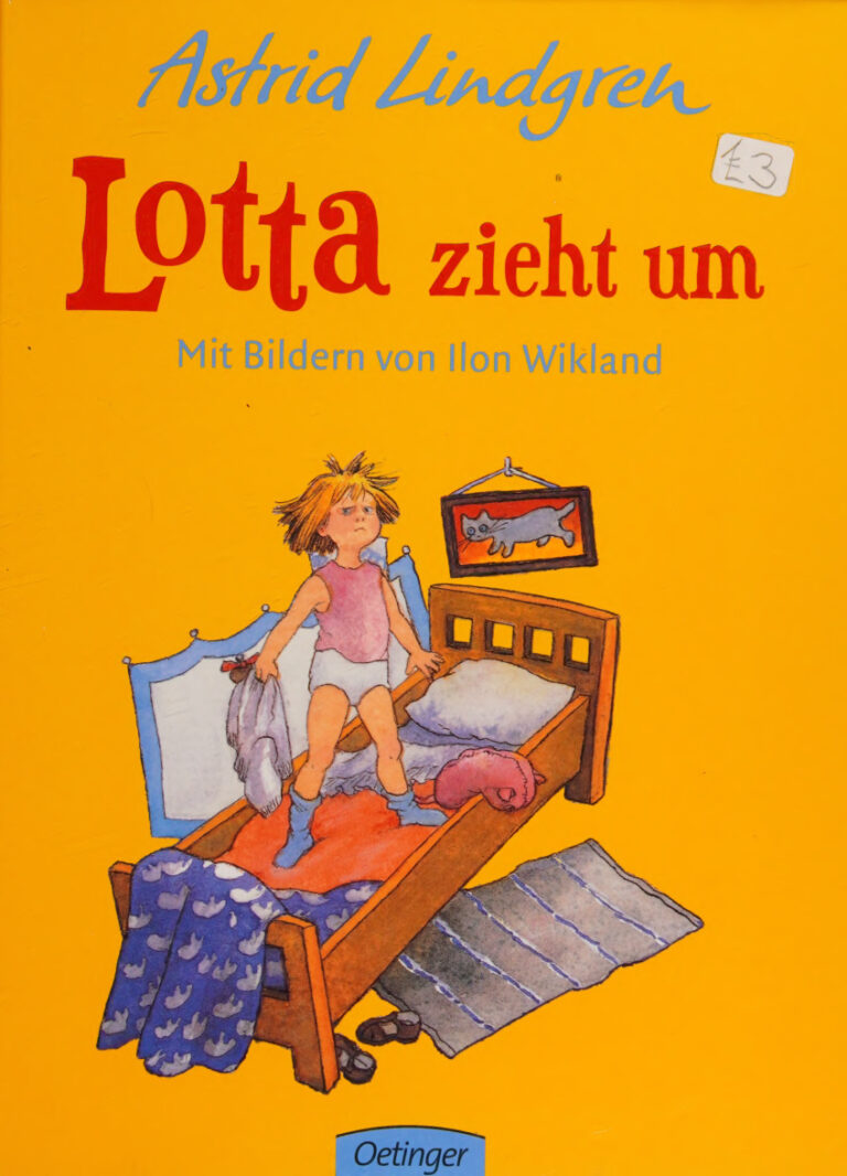Lotta zieht um German Edition Astrid Lindgren Kitap Kapağı