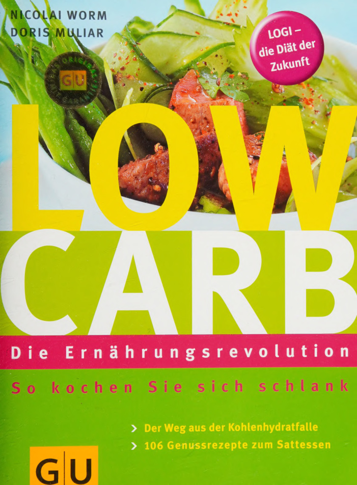 Low Carb German Edition Nicolai Worm Kitap Kapağı