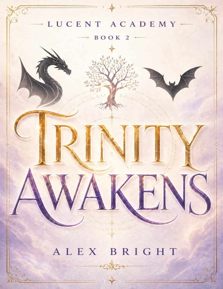 Lucent Academy 2 Trinity Awakens Alex Bright Kitap Kapağı