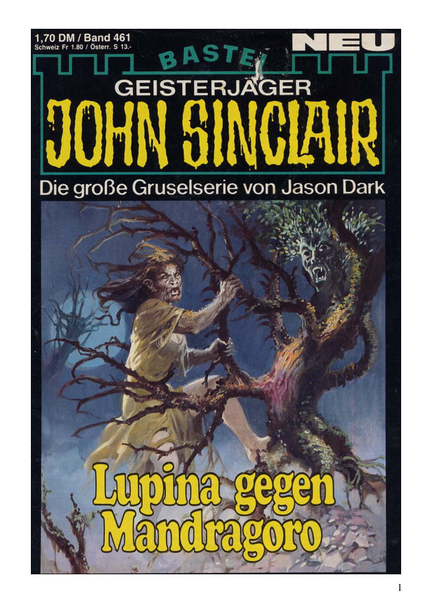 Lupina gegen Mandragoro German Edition Dark Jason Kitap Kapağı