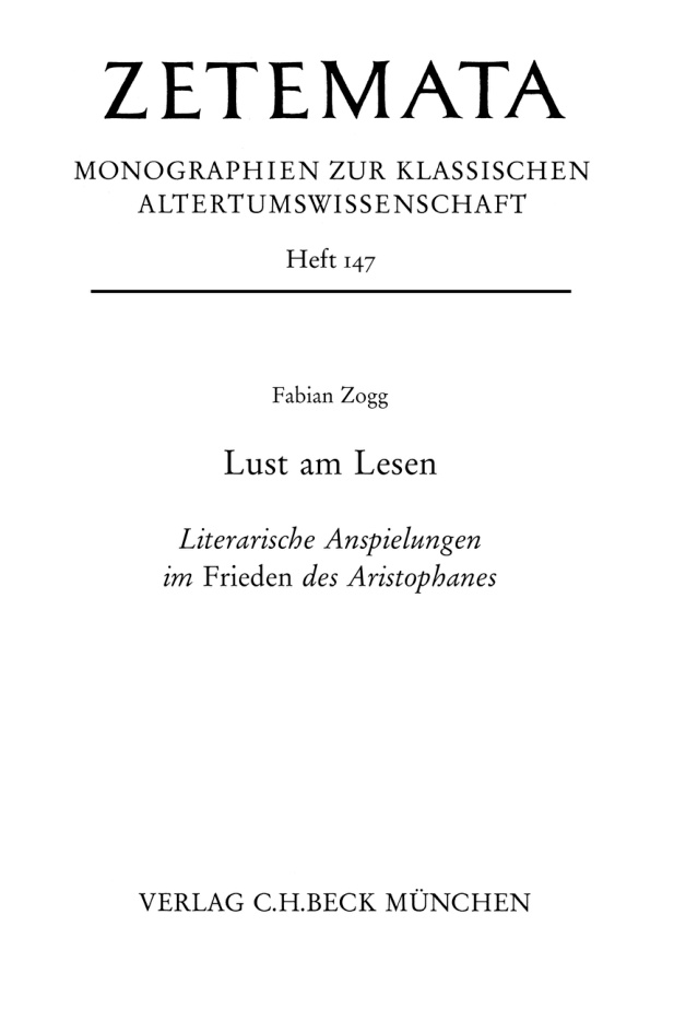 Lust am Lese German Edition Fabian Zogg Kitap Kapağı