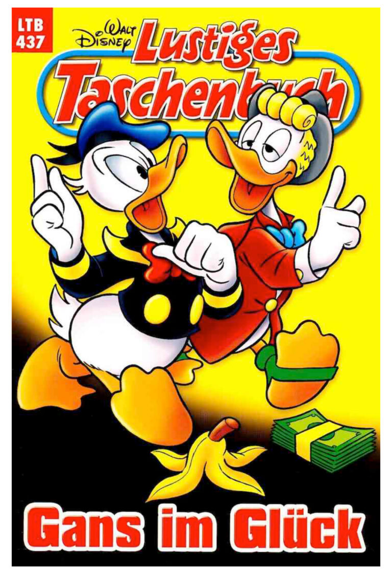 Lustiges Taschenbuch Gans im Gluck German Edition Walt Disney Kitap Kapağı