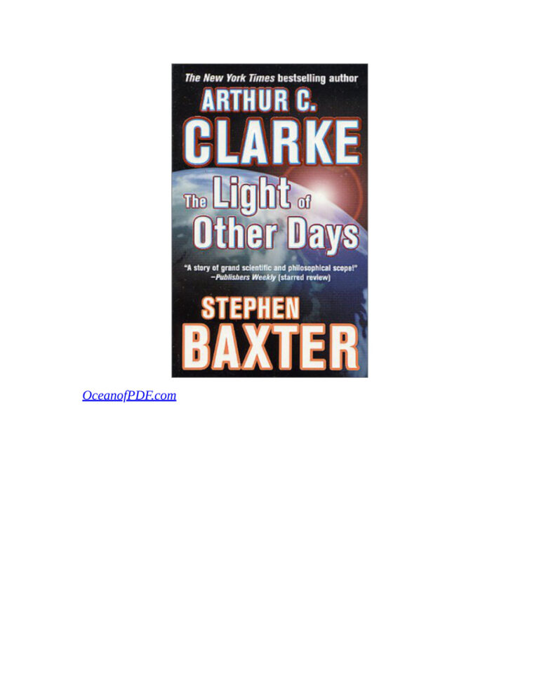 Luz de otros tiempos Clarke Arthur C Kitap Kapağı