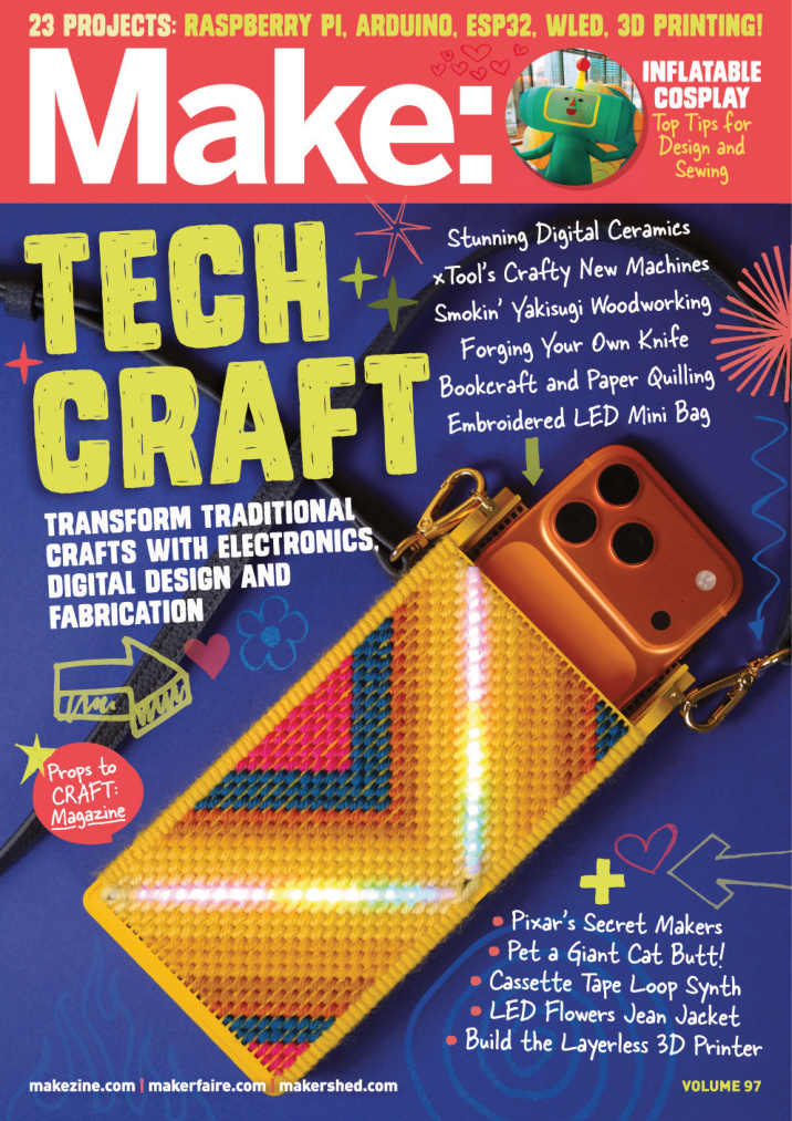 MAKE Magazine Vol 97 Summer 2026 MAKE Magazine Kitap Kapağı
