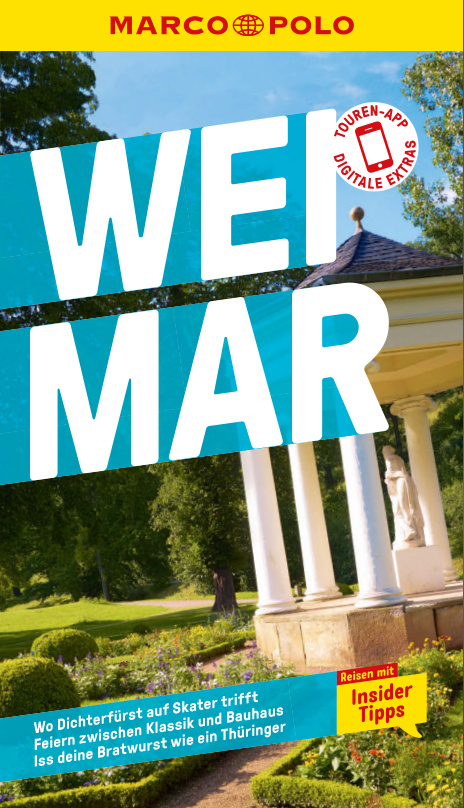 MARCO POLO Reisefuhrer Weimar German Edition Silja Indolfo Kitap Kapağı