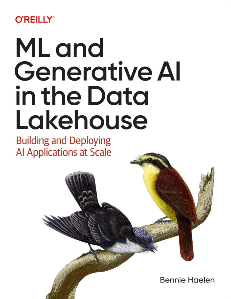 ML and Generative AI in the Data Lakehouse Bennie Haelen Kitap Kapağı