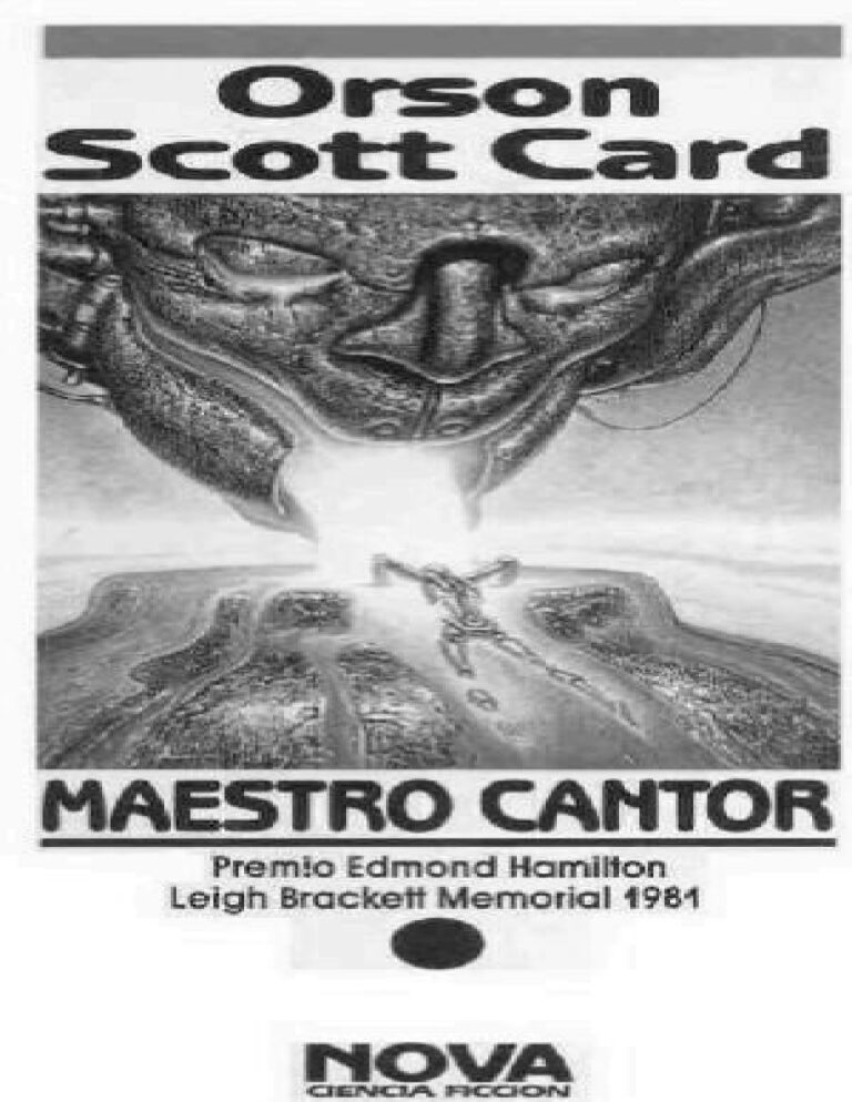 Maestro Cantor Card Orson Scott Kitap Kapağı
