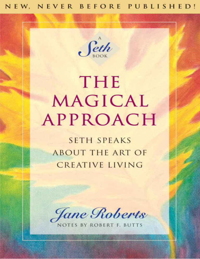 Magical approach Jane roberts Kitap Kapağı