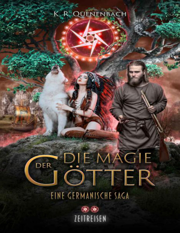 Magie der Gotter 2 Zeitreisen K R Quenenbach Kitap Kapağı