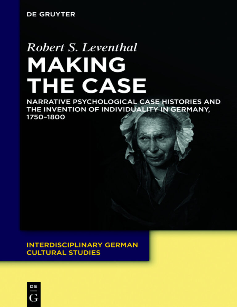 Making the Case German Edition Robert Leventhal Kitap Kapağı