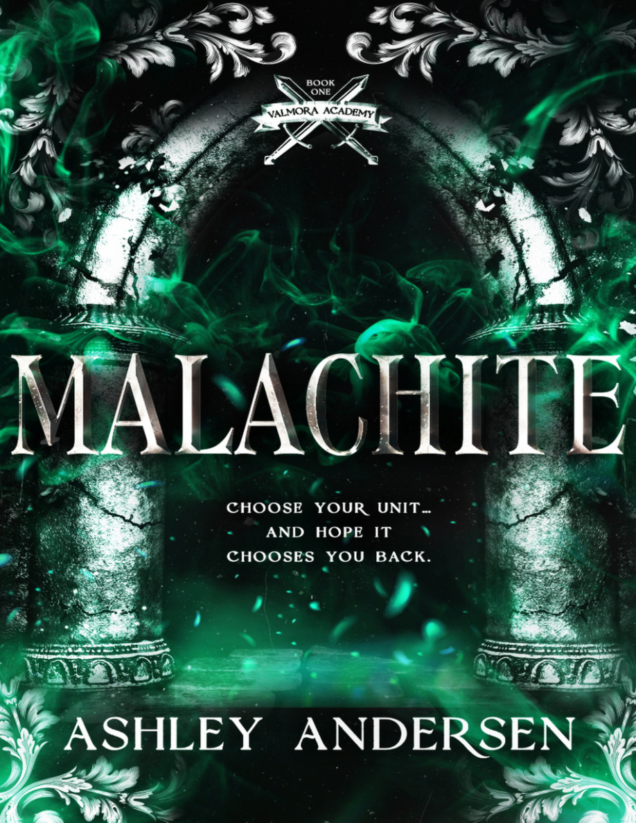 Malachite Ashley Anderson Kitap Kapağı