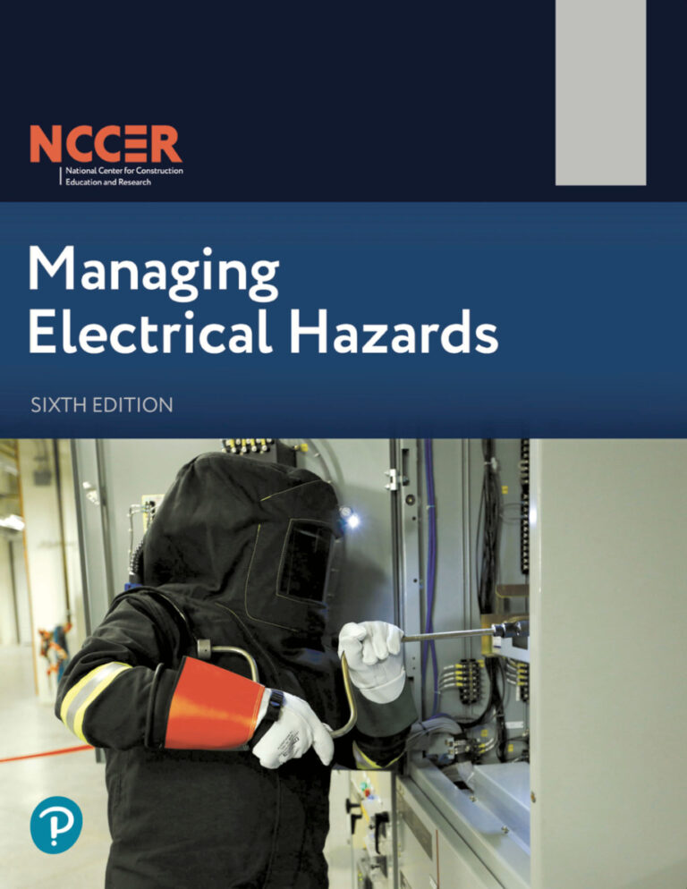 Managing Electrical Hazards 6th edition NCCER Kitap Kapağı